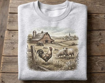 Vintage Shirt Ducks By River Tee Sweatshirt Hoodie Unisex Cottagecore Mallard Goose Graphic Crewneck Nature Wildlife Pond Animal Lover Gift