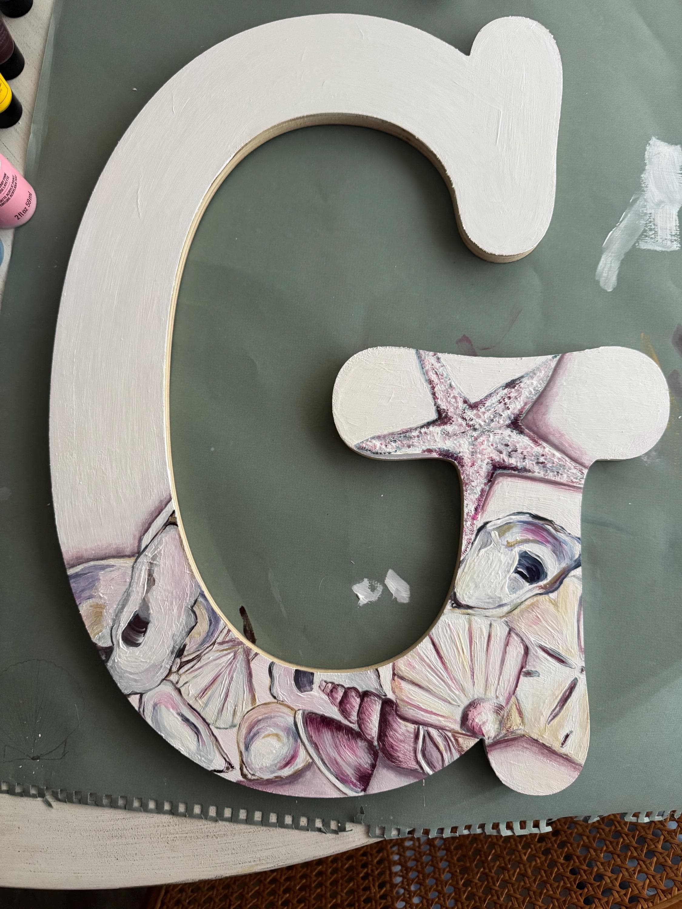 Custom Hand Painted Letters - Wall Decor - Etsy