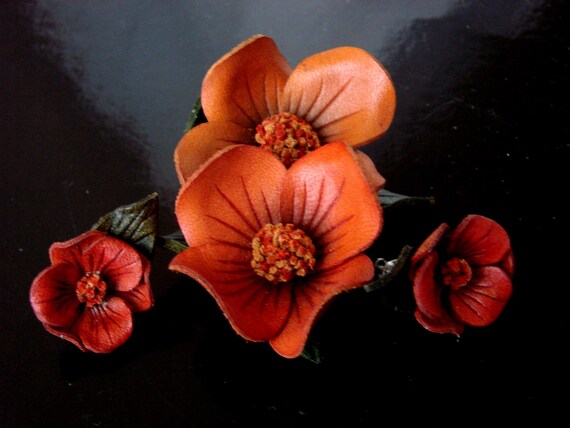 Hinterland Hand Crafted Canadian Demi Parure  Bro… - image 2