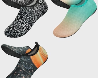 Water Shoes Barefoot Aqua Socks for Men and Women Ultra Lightweight Choose Type