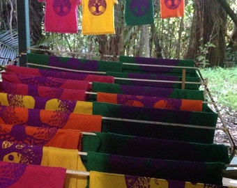 Birdtribe Australian Made and Designed, Cotton Kids Tree Tshirt screenprinted with love