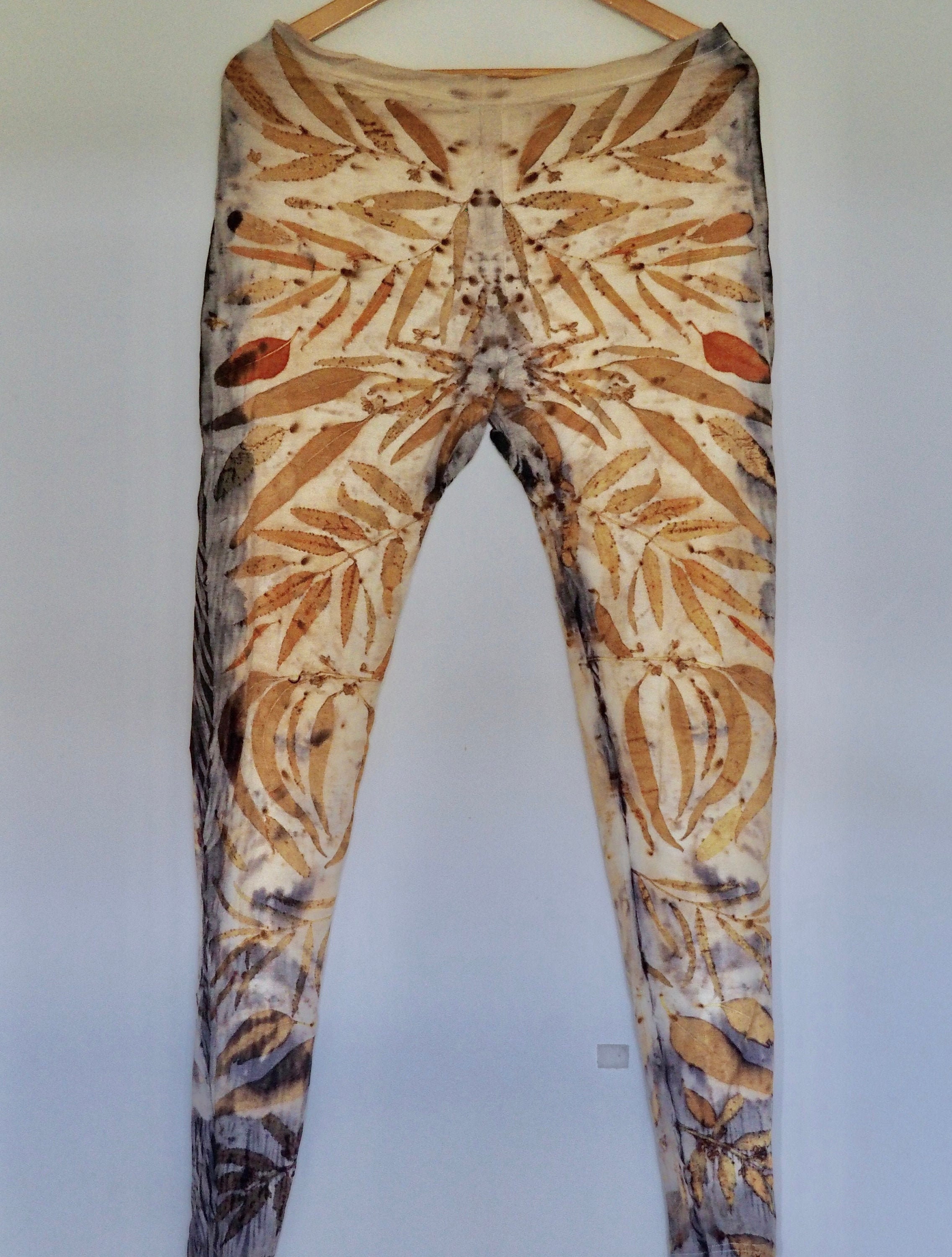 Women's XXL Leaf Eco Printed Merino 