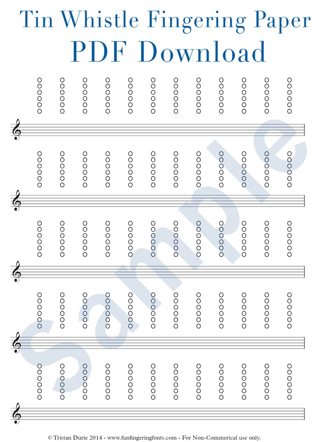 Tin Whistle for Two - Tin Whistle - Digital Sheet Music