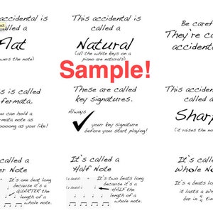 Music Notation Flashcards Printable Music Notation Flashcards Printable