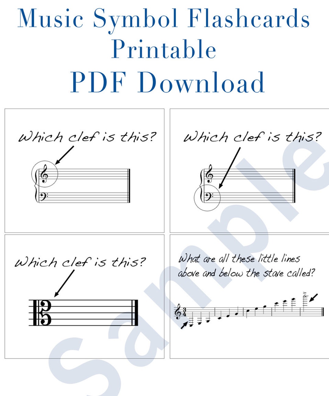 Music Notation Flashcards Printable Music Notation Flashcards Printable