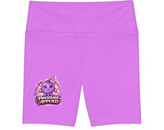 Pantaloncini da allenamento a compressione / Pantaloni sportivi rosa