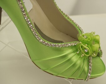 Apple Green Shoes Etsy