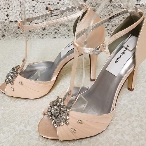 wedding open toe heels