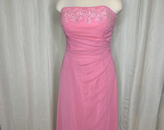 Sistaglam Beverley Maxi Occasion Baldress Rose Pink Size UK 10 RRP150 -  Etsy UK