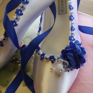 Bs1189 Custom Made Royal Blue Stones Crystal Shoes And Bag Set