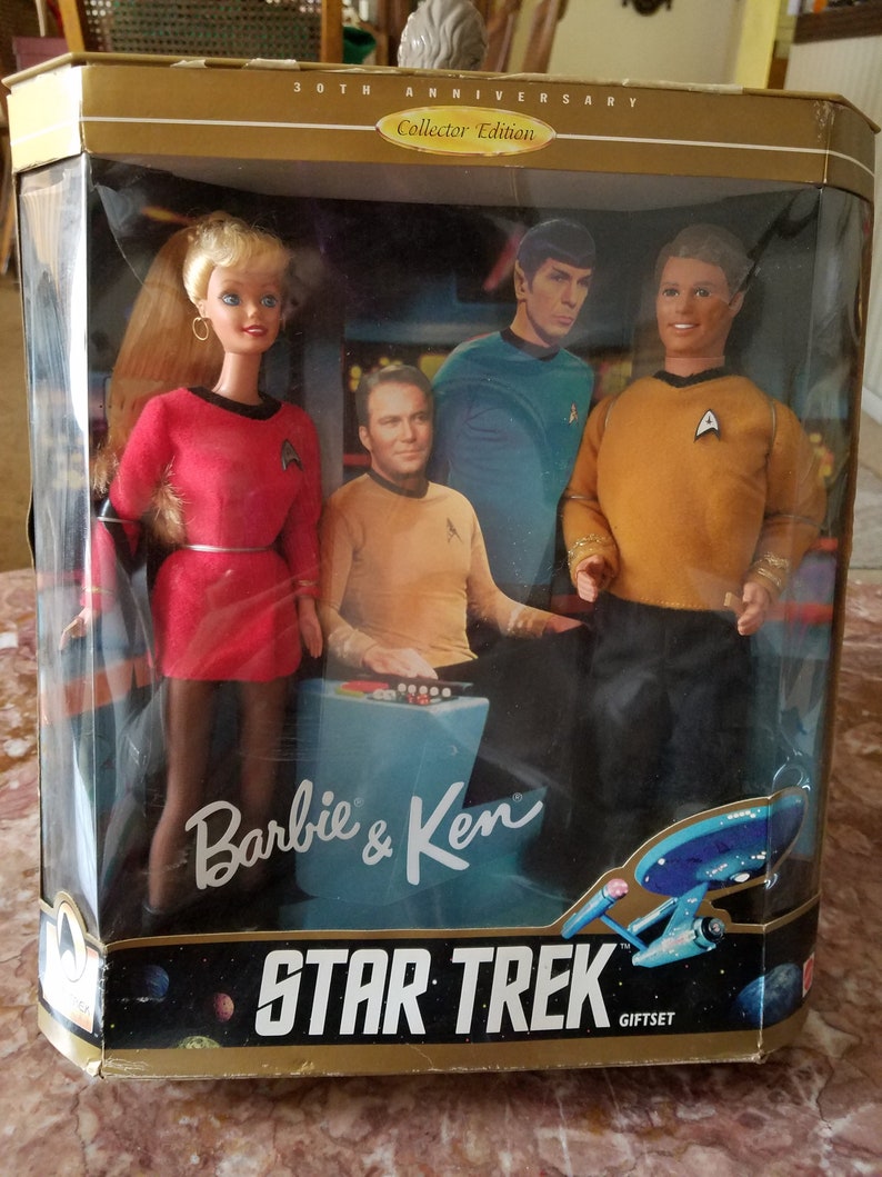 30th anniversary star trek barbie and ken