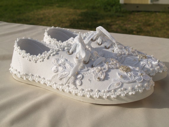 bridal canvas shoes