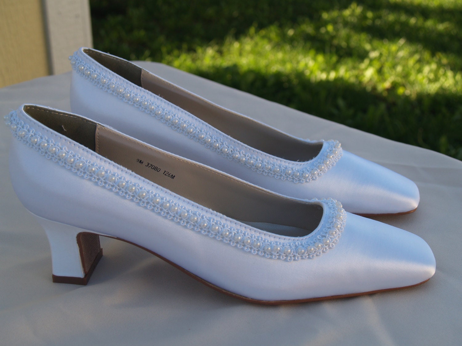 pink glitter block heels