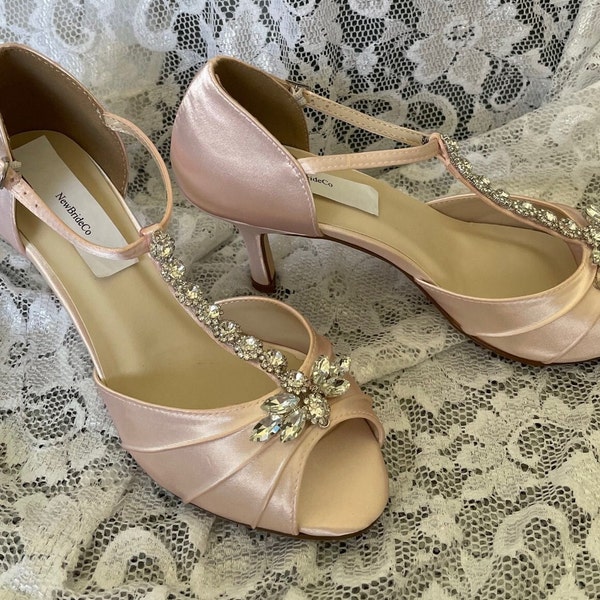 bling strappy heels