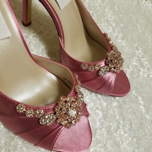 Rose gold shoes size 9 best sale