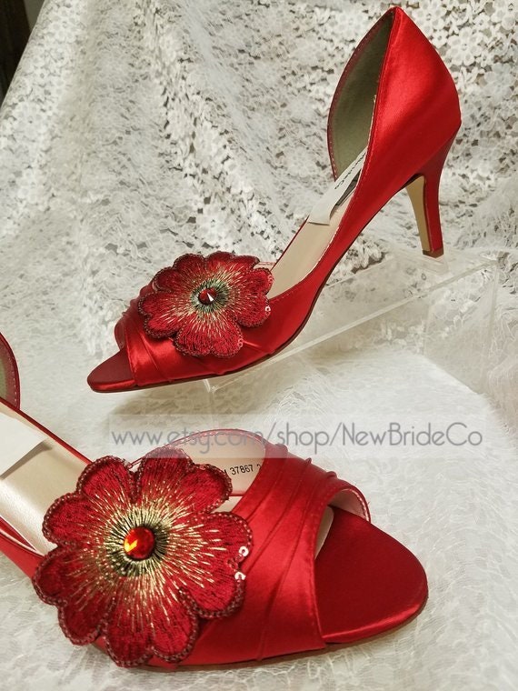 Women's High Heeled Single Shoes, Deep Red, Fashionable, Sexy And  Comfortable | SHEIN