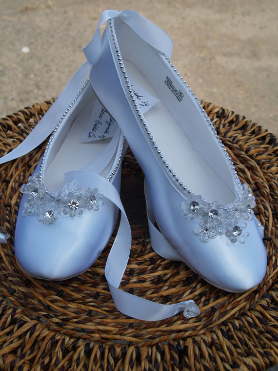 lace ballet slippers