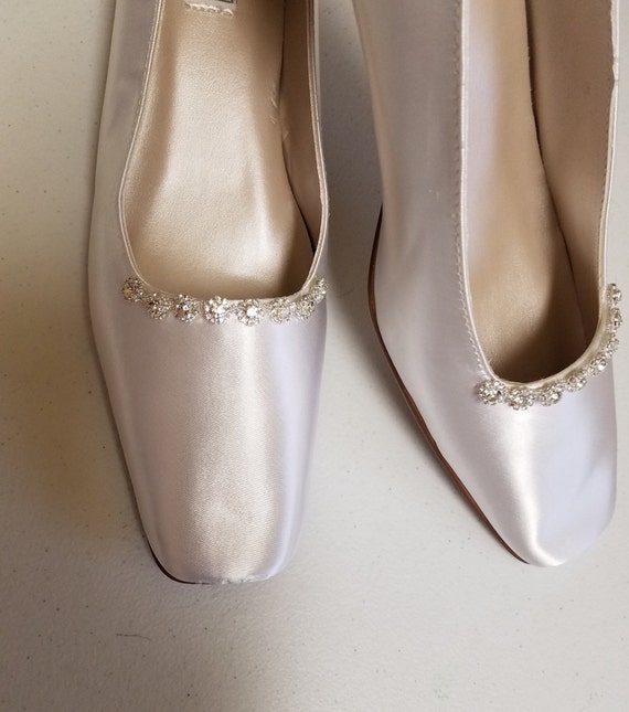 white heels size 13