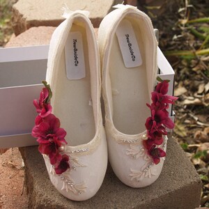 Raspberry shoes for wedding sale