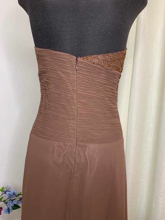 Beautiful Bodice by Caterina, Chocolate Brown Str… - image 10