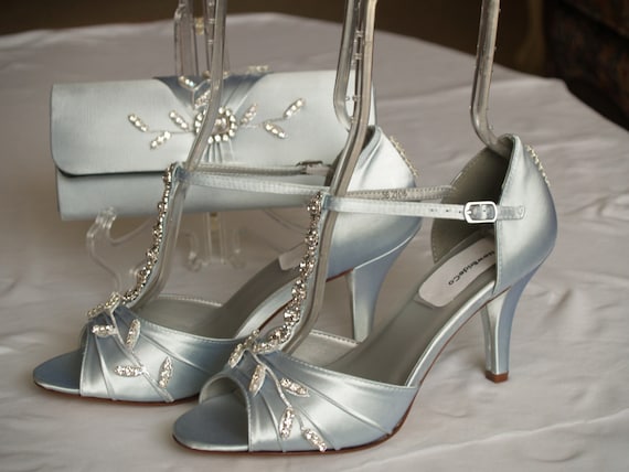 silver wedding shoes size 11