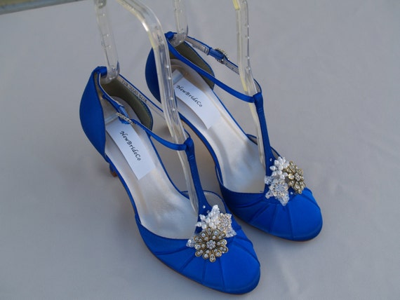 royal blue heels size 11