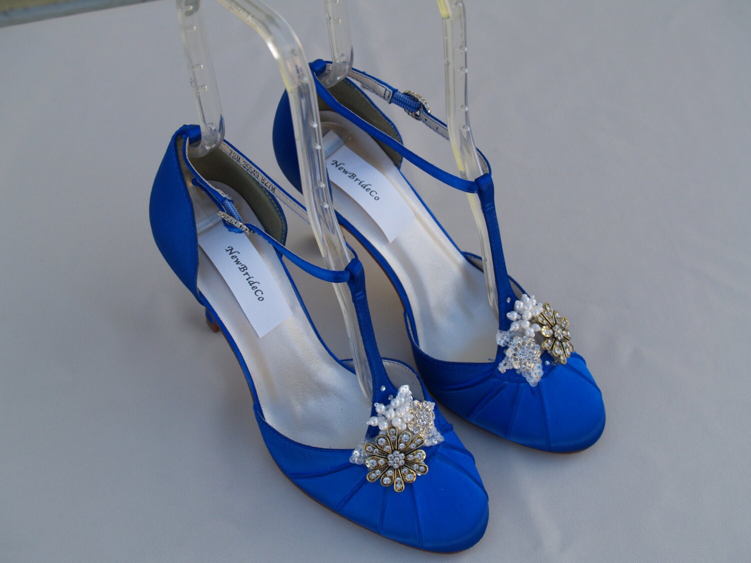 Royal Blue Wedding Shoes Vintage style Brides Something