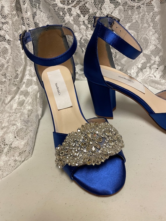 Bling Blue Shoes 