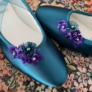 teal dress purple shoes Making some FANCY DRESS UP SHOES #nostalgia #diy