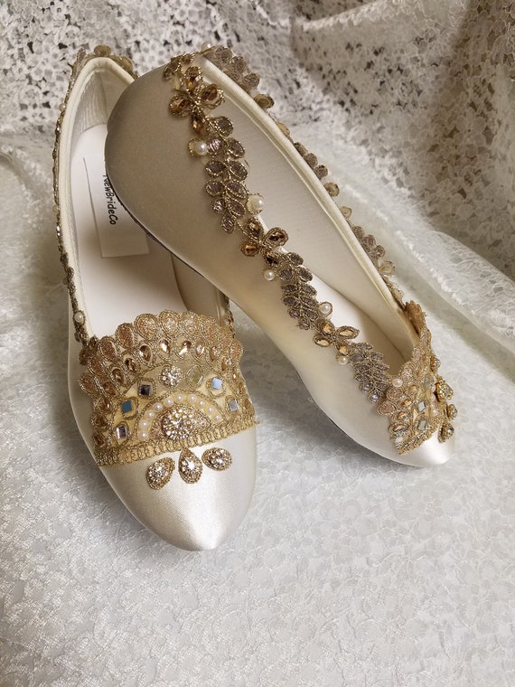 Embellished flats for wedding new arrivals