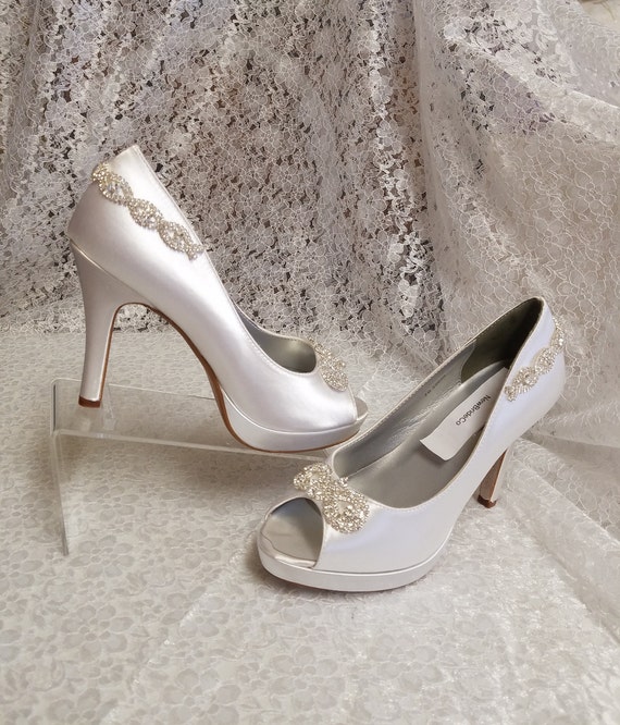 wedding embellished heels