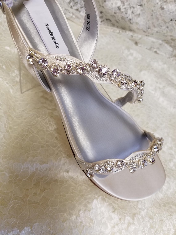 silver small heels for prom