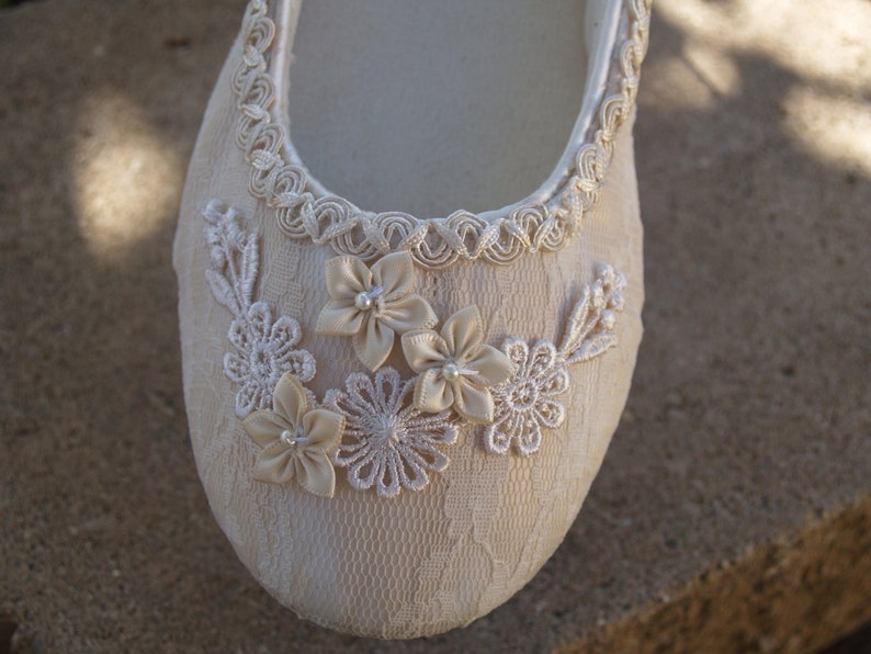 champagne flats for wedding