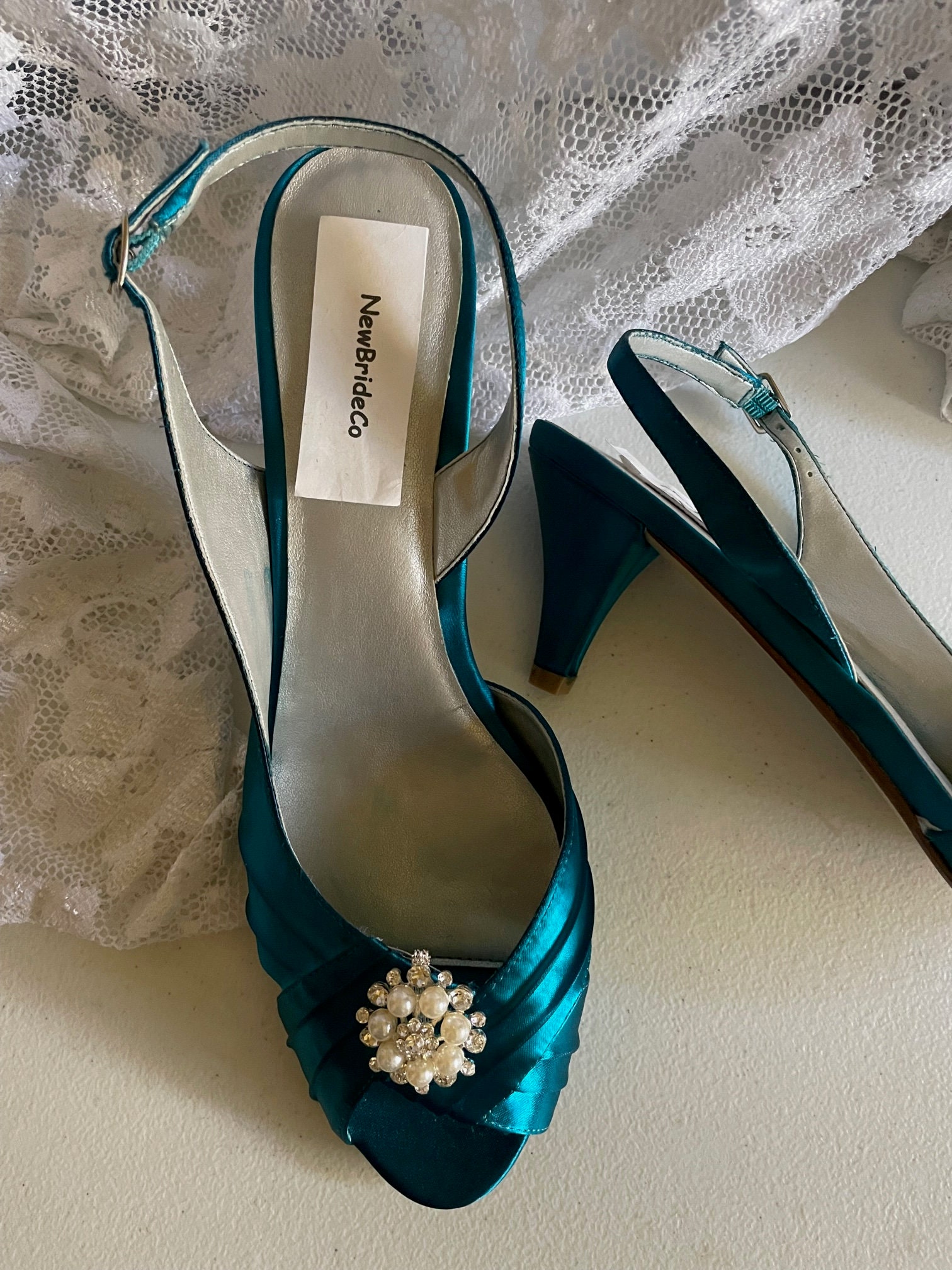 Gisele - Blue Velvet Shoes – Prologue Shoes