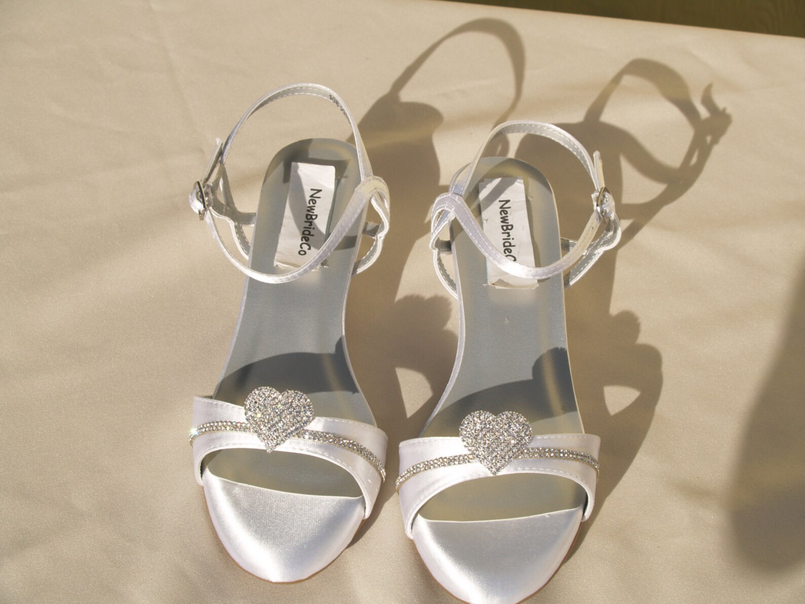 one inch wedding shoes