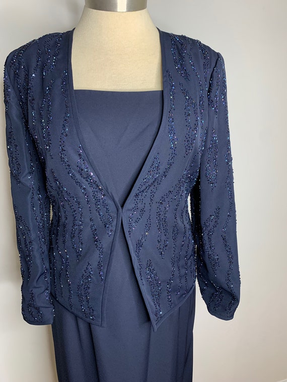 Gown-Aqua Blue, Jacket- Blue Gown-Net, Jacket-Art Silk Anarkali Suit -  AS2009