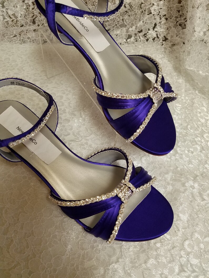 bling bling wedding shoes