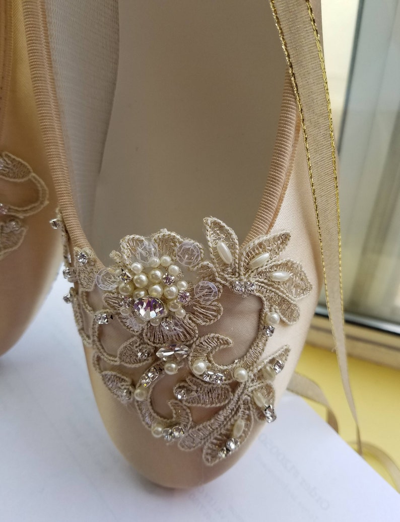champagne ballerina shoes