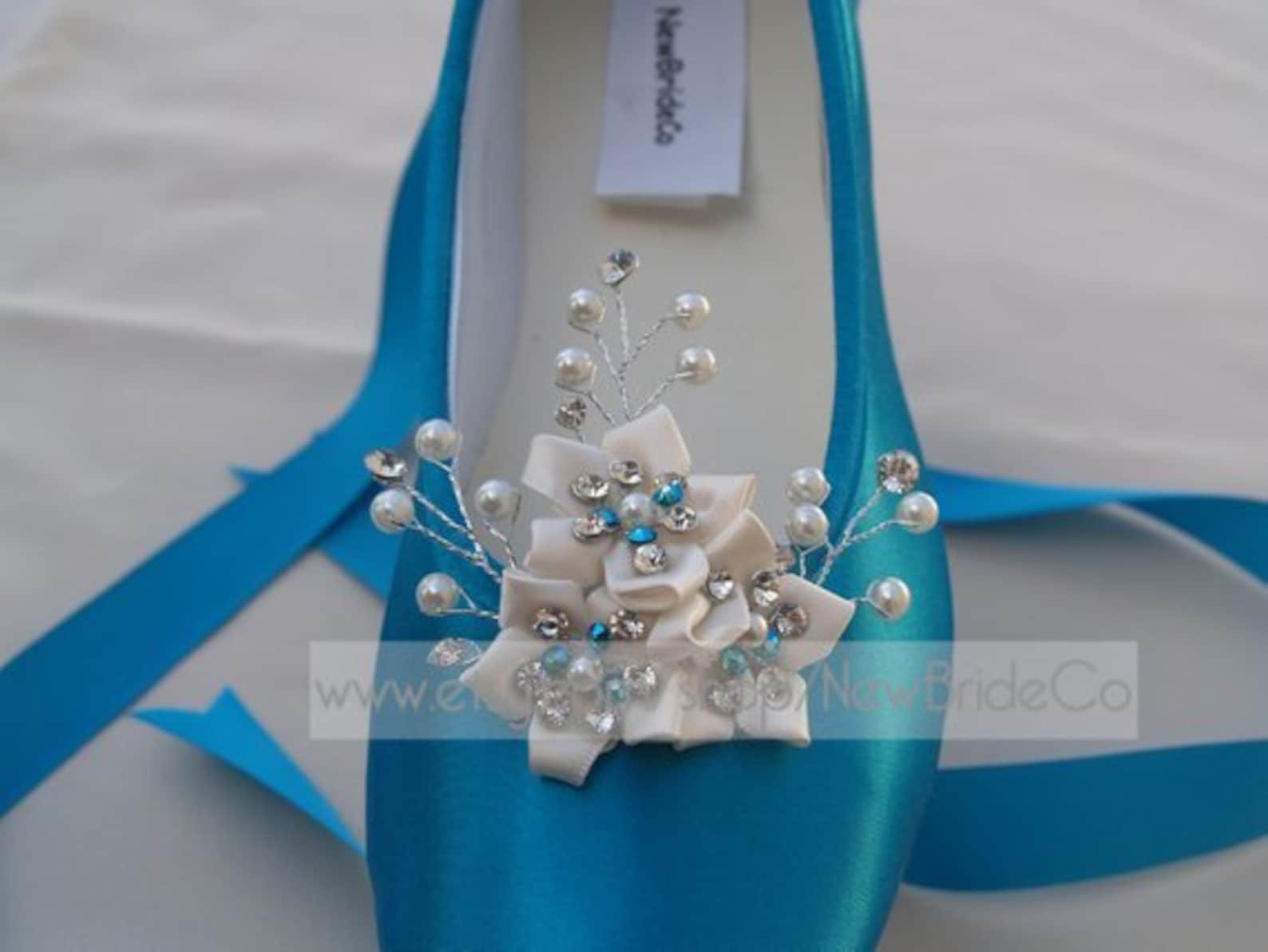 wedding blue flats crystals and pearls,ballet style ivory slippers, flat shoes custom colors available,snowflake, romantic, lace wedding blue flats crystals and pearls,ballet style ivory slippers, flat shoes custom colors available,snowflake, romantic, lace