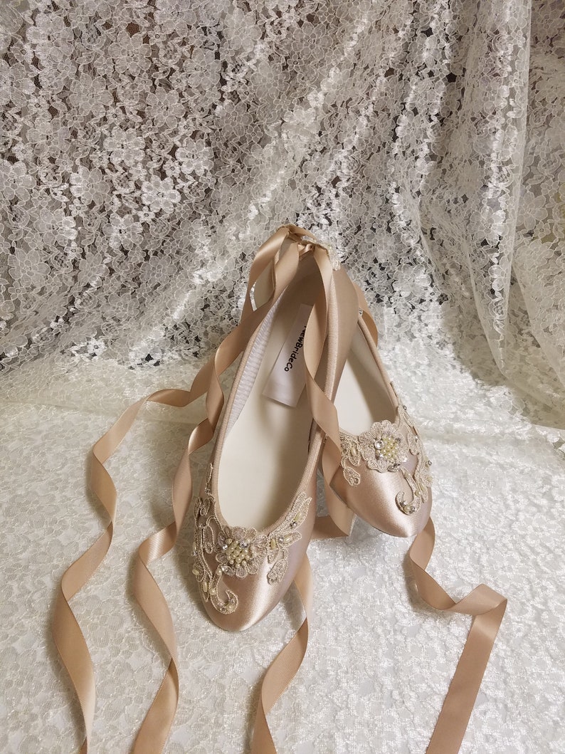 ballet shoes with ribbon laces