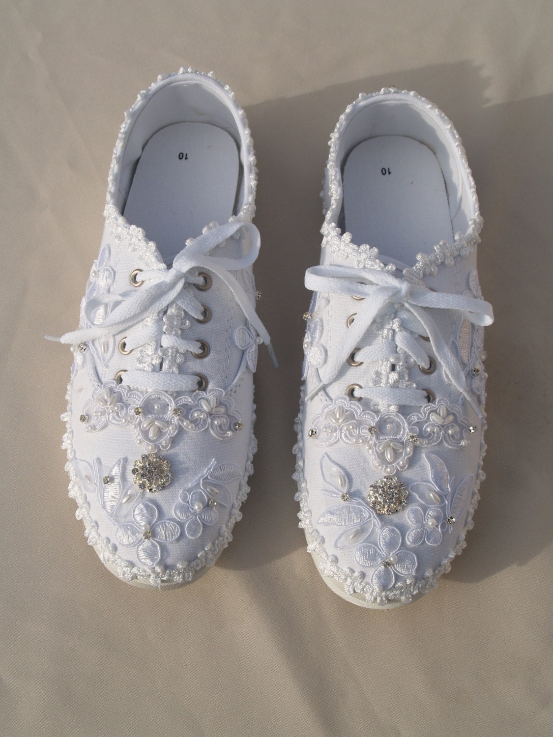 flat wedding sneakers