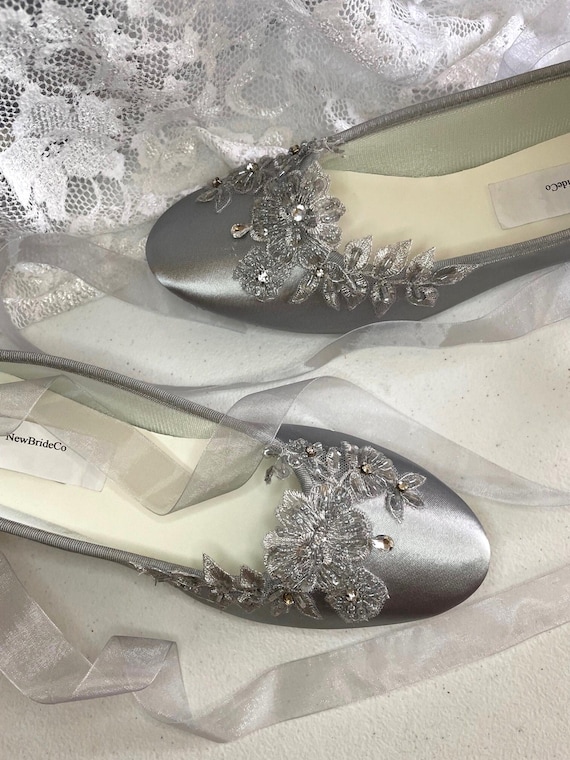 silver flat dress shoes size 11 Buy Silver Sequin Standard/Wide Fit Round Toe Ballerina Shoes from Next USA