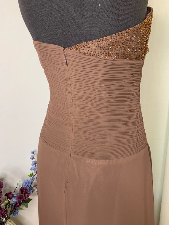 Beautiful Bodice by Caterina, Chocolate Brown Str… - image 9