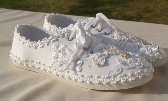 bridal canvas shoes