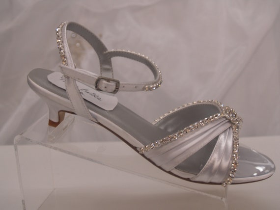 Wedding Shoes Bling Bling Very Low heel 