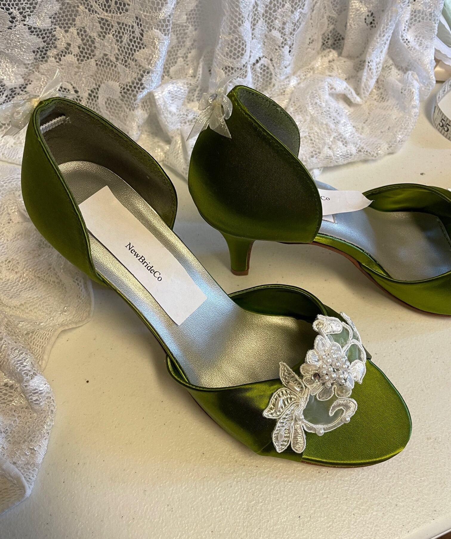 Olive Green Heels Etsy