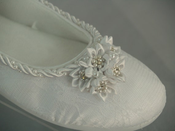 white embellished shoes