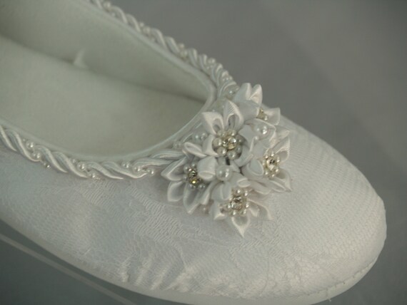 embellished flats for wedding