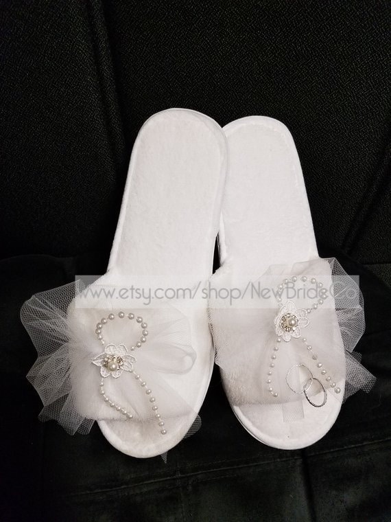 etsy bridal slippers