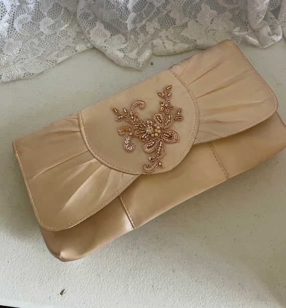 Crystal Lace Bridal Clutch | Bridesmaid Champagne Purse | Bridesmaid Gift |  Wedding Clutch - Walmart.com